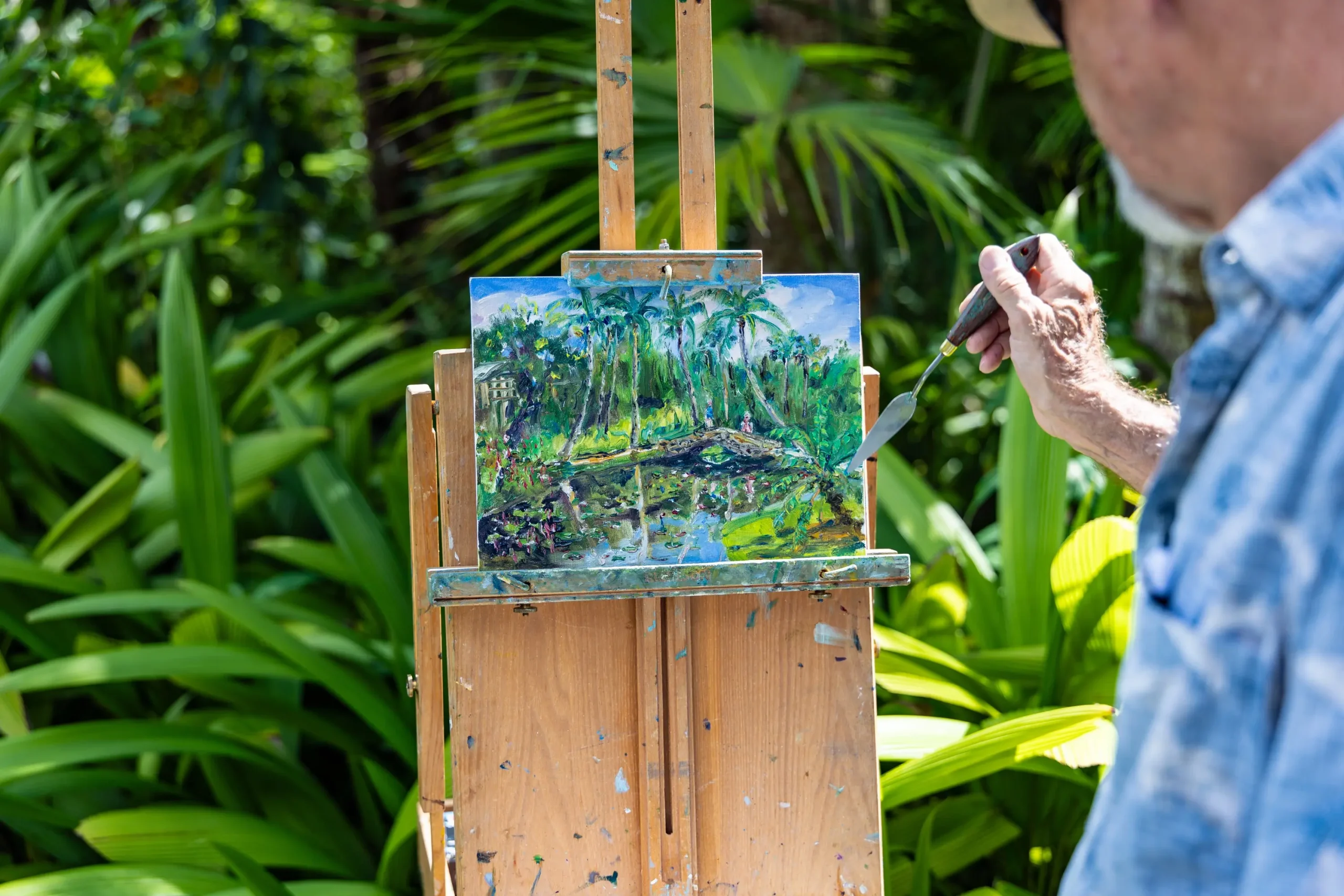 20th Waterlily-159 Photographer - plein air artist-Patrick Rice