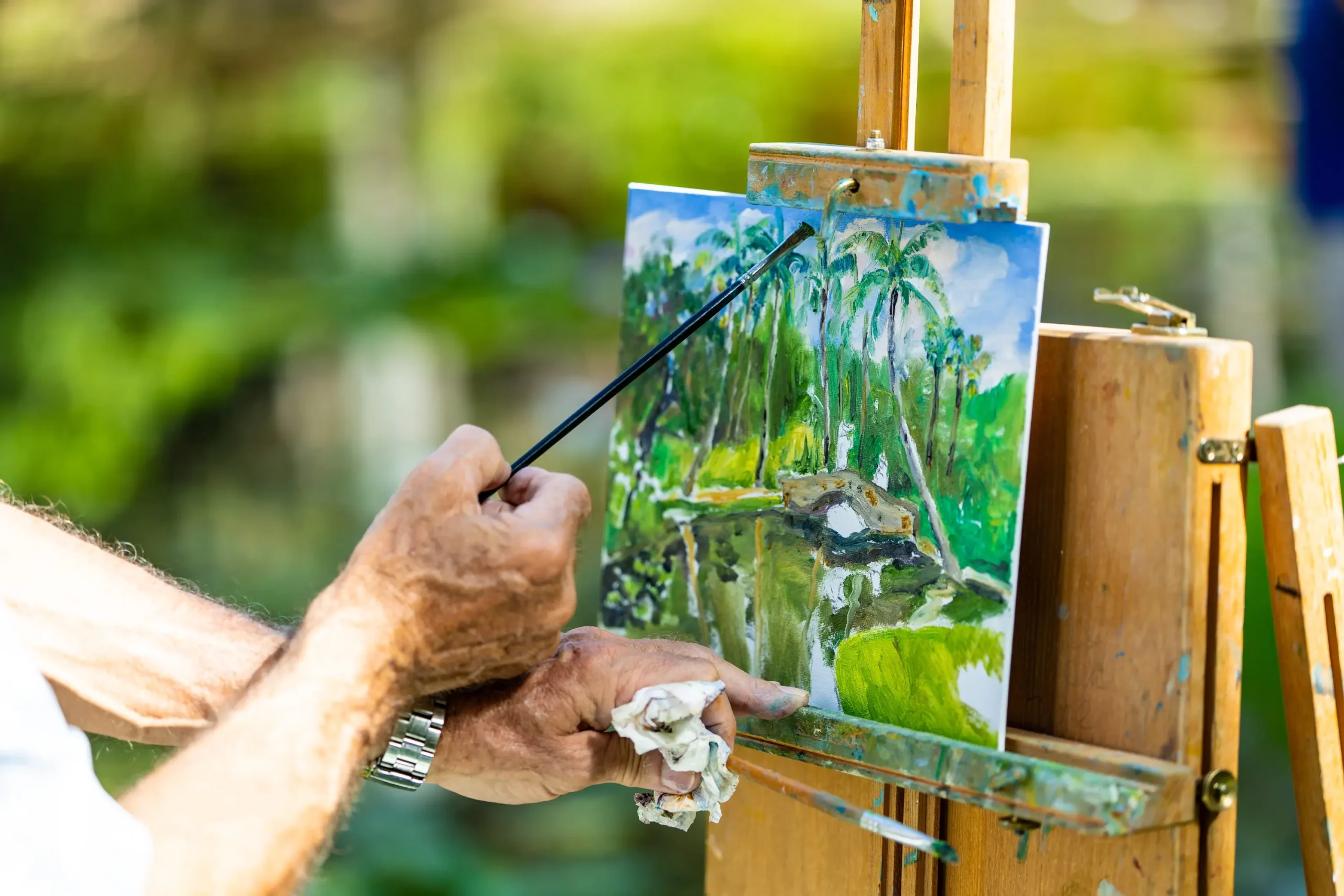 20th Waterlily-plein air artist-157